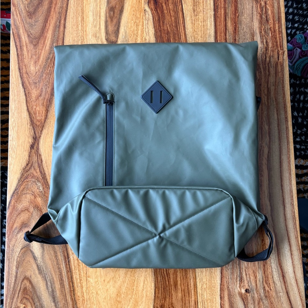 Olive Green Backpack